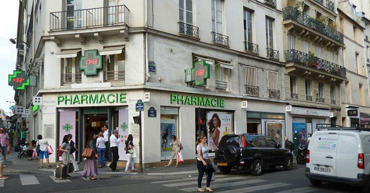 Devanture pharmacie